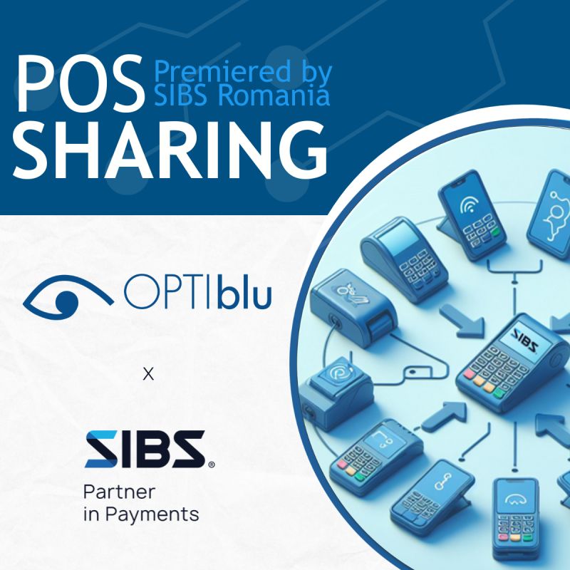 Parteneriat Optiblu cu SIBS Romania, POS Sharing