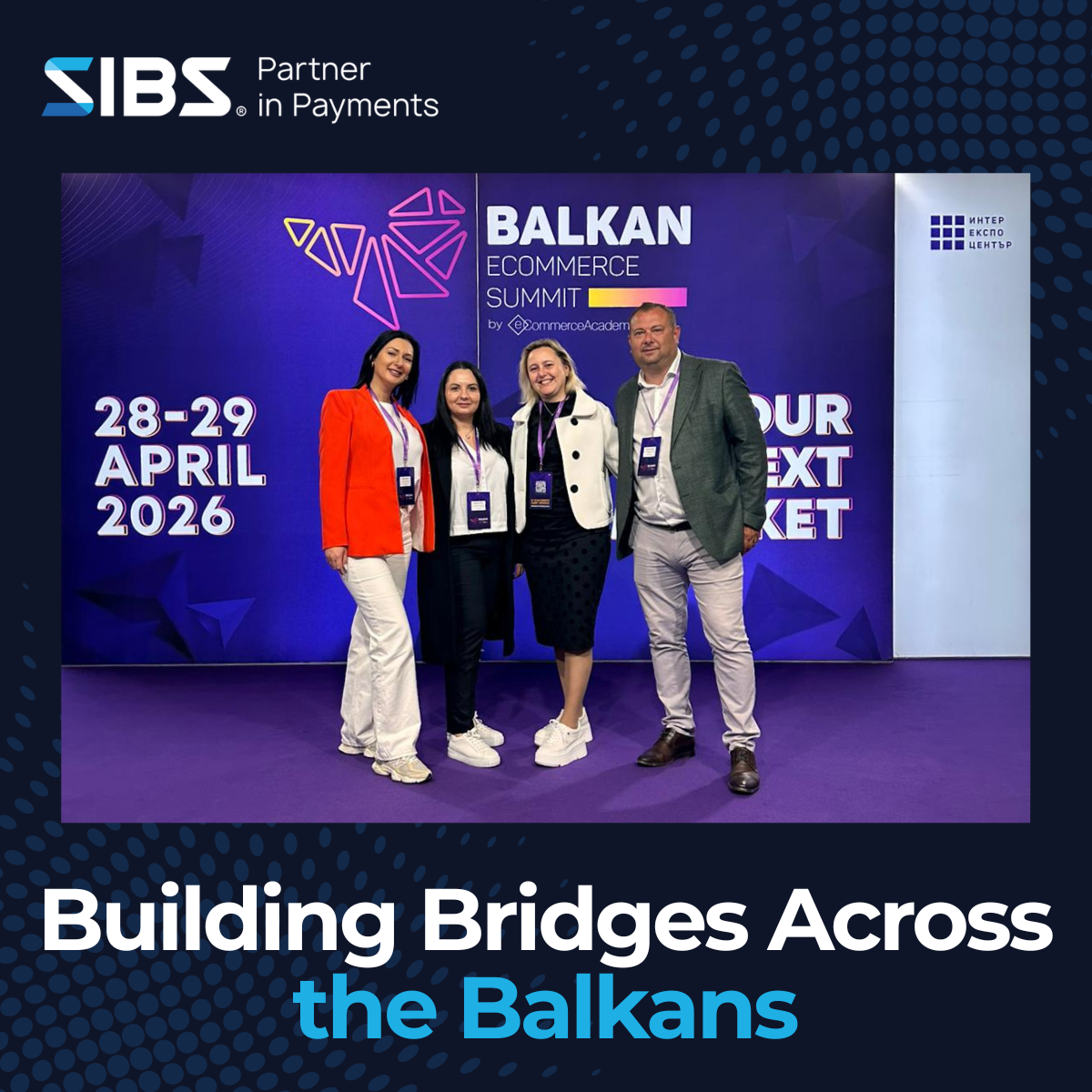 Imagine participare SIBS Romania la evenimentul Balkan eCommerce Summit
