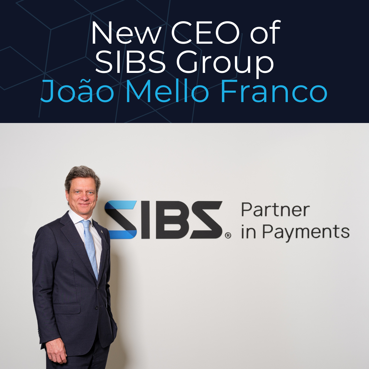 Image of new SIBS Group's new CEO João Mello Franco