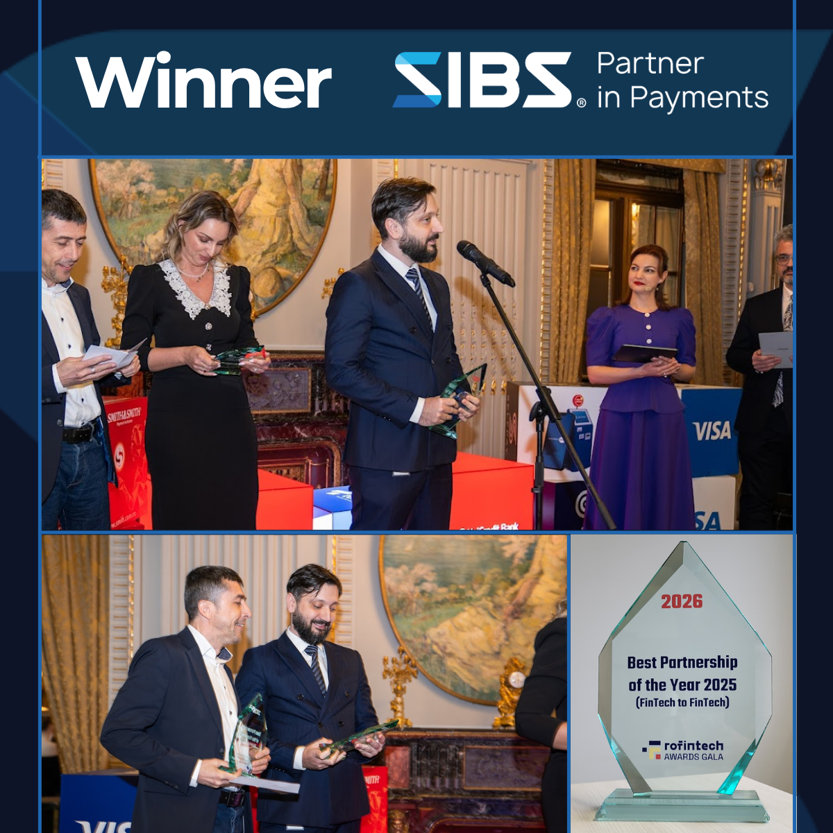 Poze gala de premii ROFintech,